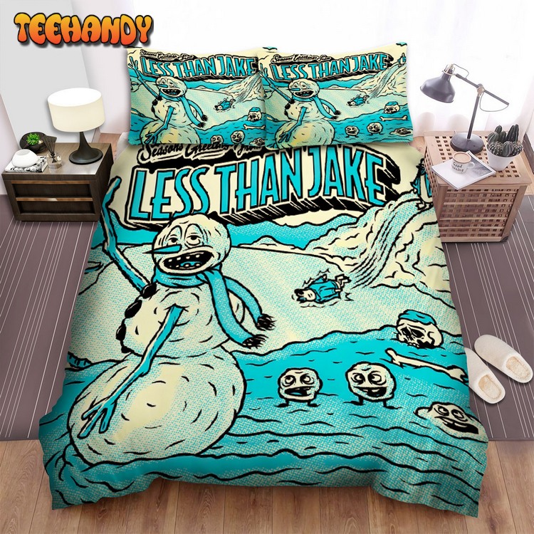 Less Than Jake Music Band Seasons Greetings Bed Sets For Fan