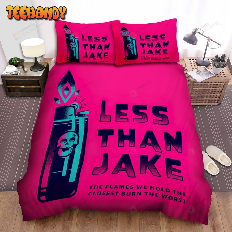 Less Than Jake Music Band The Flames Bed Sets For Fan