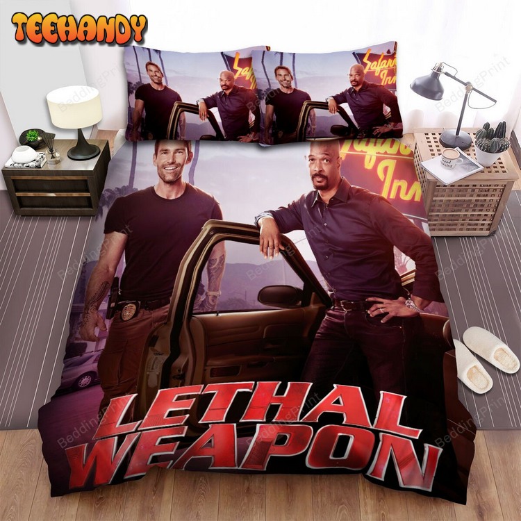 Lethal Weapon (2016–2019) Movie Poster 2 Bed Sets For Fan