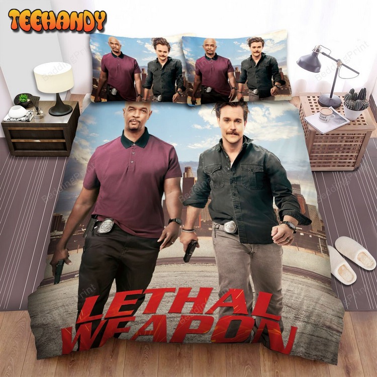 Lethal Weapon (2016–2019) Movie Poster 4 Bed Sets For Fan