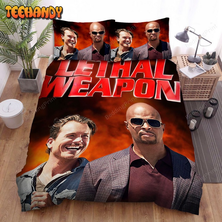 Lethal Weapon (2016–2019) Movie Poster Fanart Bed Sets For Fan