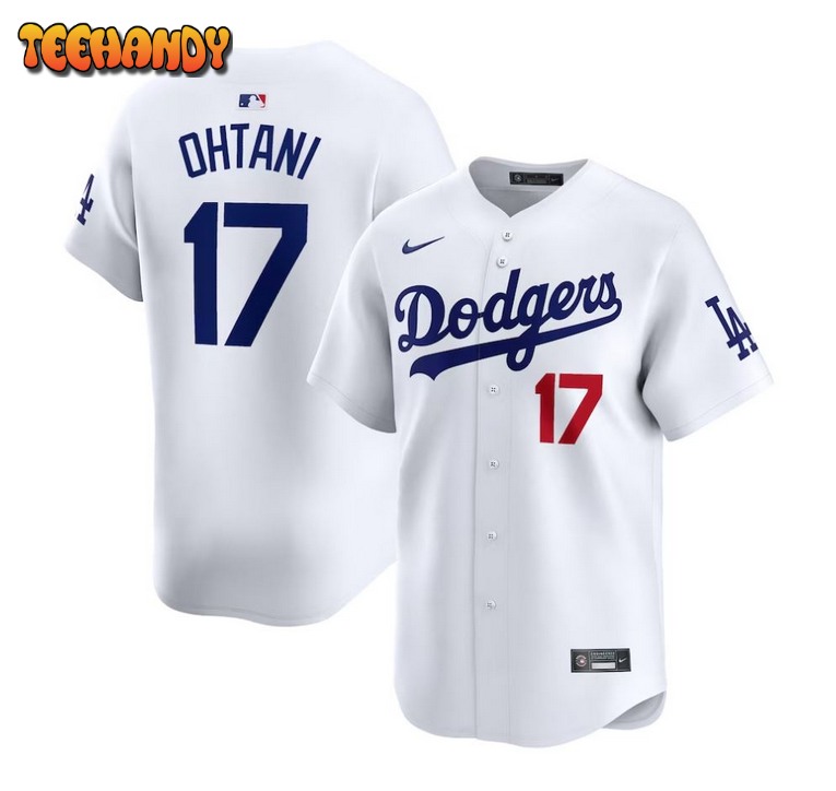 Los Angeles Dodgers Shohei Ohtani White Home Limited Player Jersey