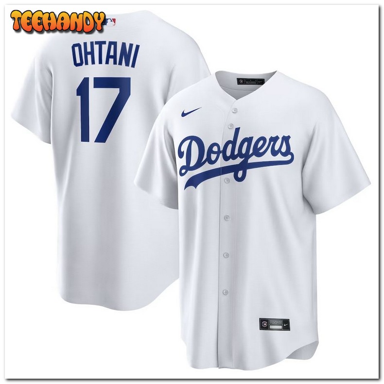 Los Angeles Dodgers Shohei Ohtani White Home Replica Player Jersey