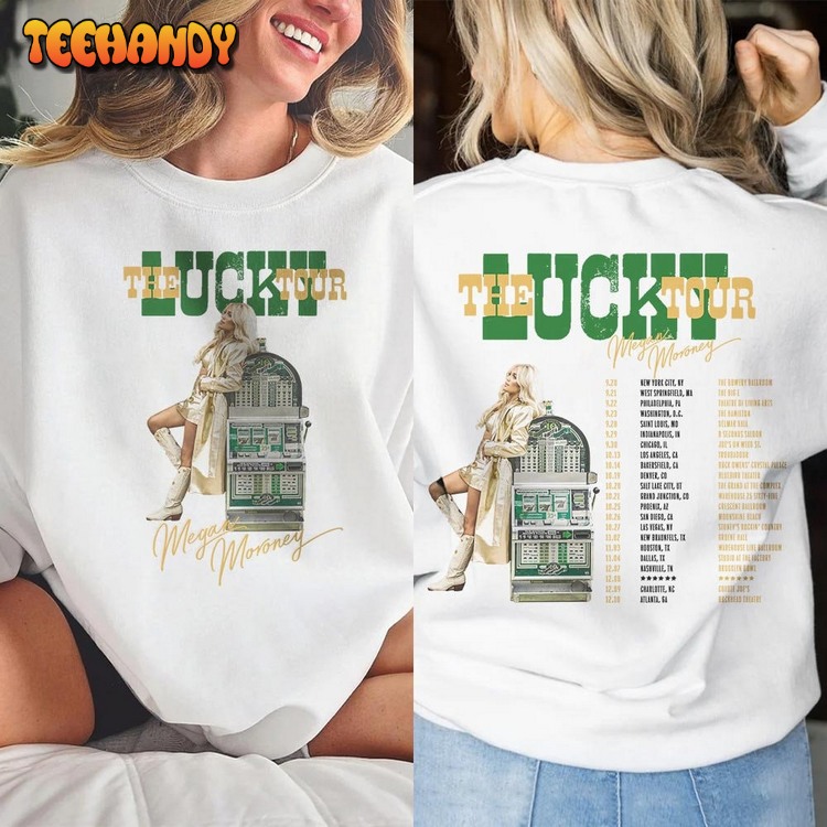 Megan Moroney The Lucky Tour 90s Rap Music Shirt 2 Sides