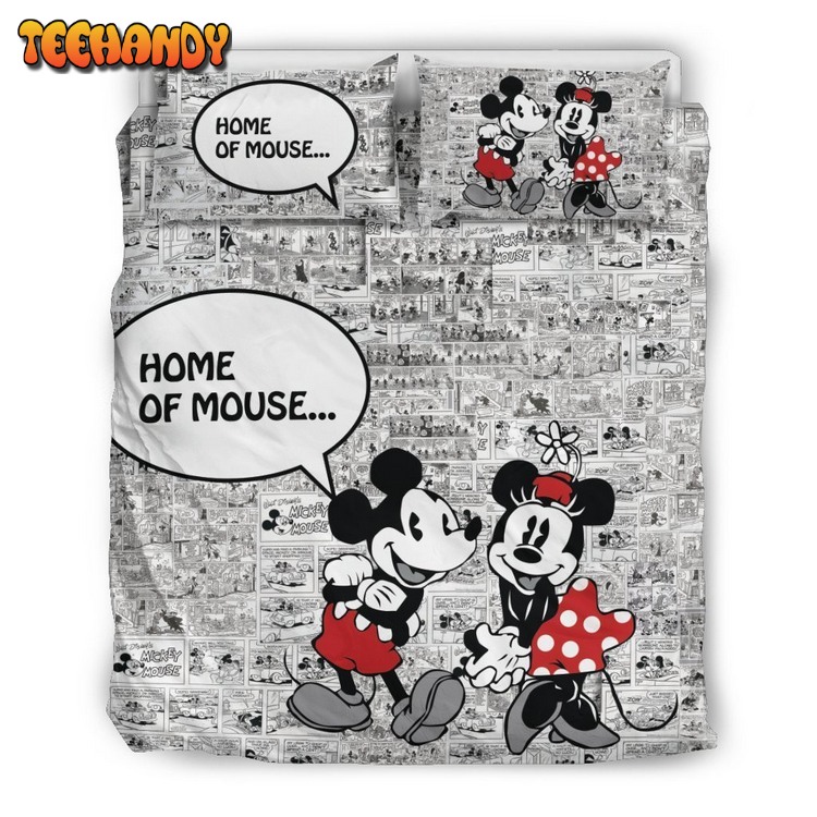 Mickey and Minnie Disney 11 Duvet Cover Bed Sets For Fan