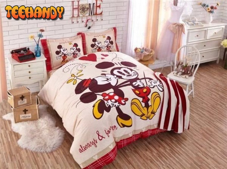 Mickey And Minnie Mouse Bed Sets For Fan