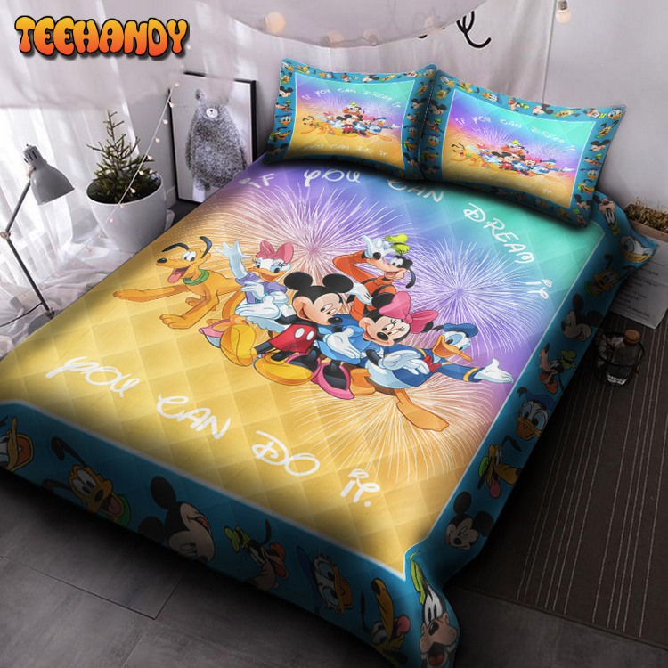 Mickey Mouse Inspire Bed Sets For Fan