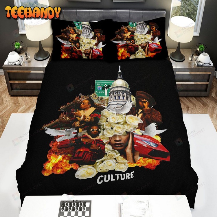 Migos The Trio Culture Album Bed Sets For Fan