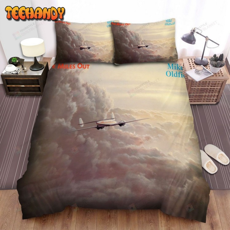 Mike Oldfield Music Five Miles Out Album Bed Sets For Fan