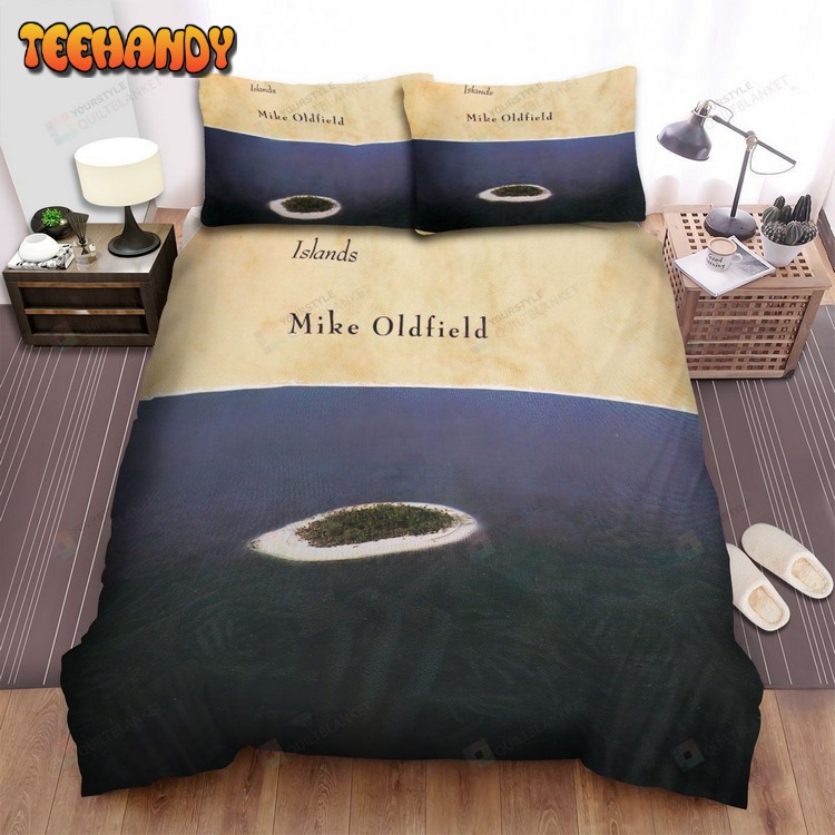 Mike Oldfield Music Islands Album Bed Sets For Fan