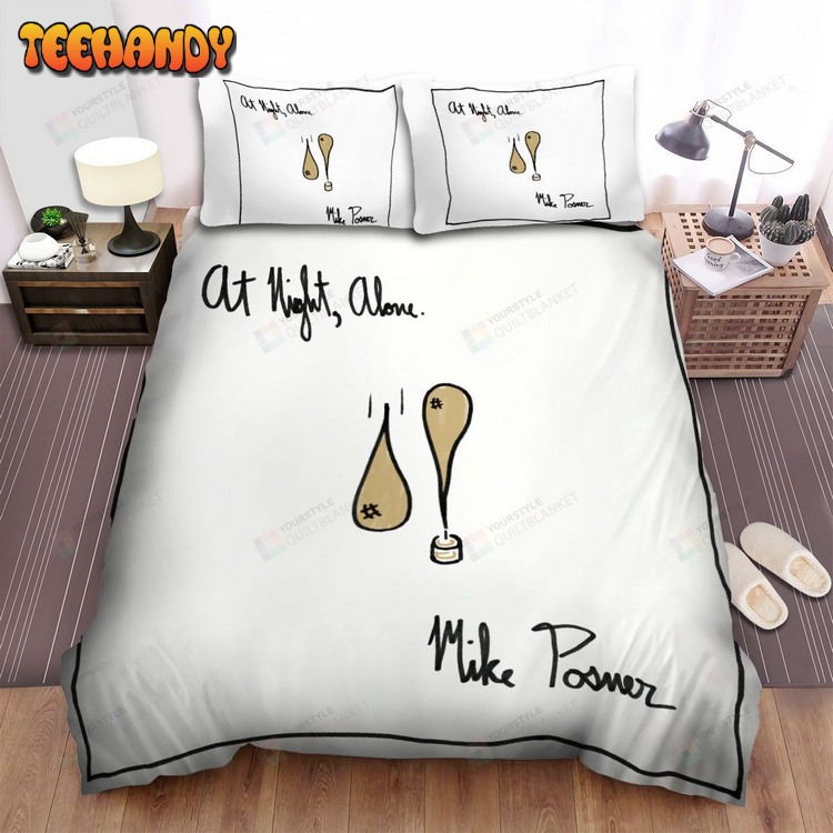 Mike Posner At Night, Alone Album Cover Bed Sets For Fan