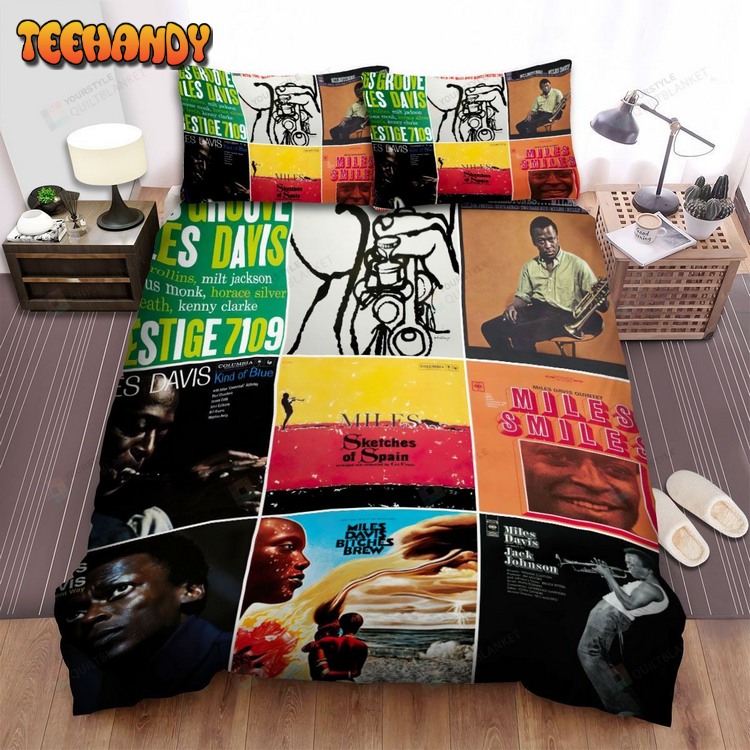 Miles Davis Albums Bed Sets For Fan