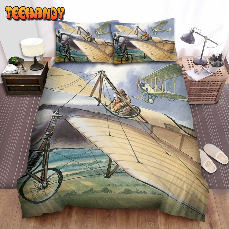 Military Weapon In Ww1 – The French Plane Bleriot Cartoon Bed Sets For Fan