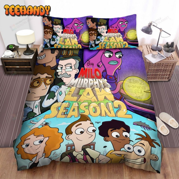 Milo Murphy’s Law Season 2 Poster Bed Sets For Fan