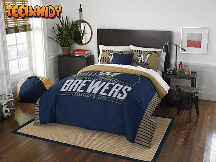 Milwaukee Brewers v2 Bed Sets For Fan