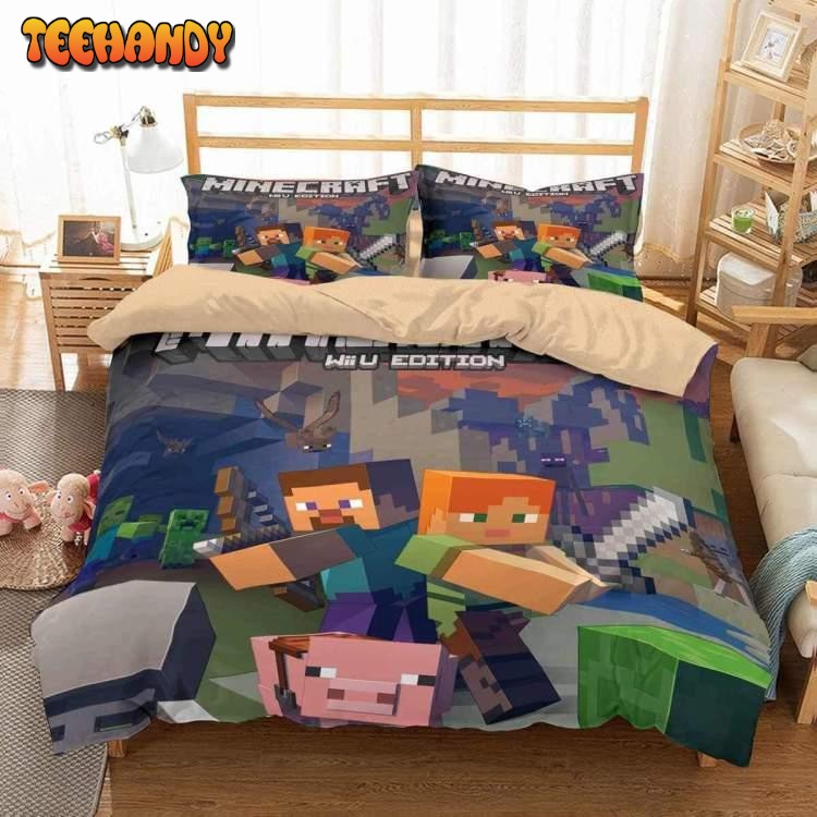 Minecraft Duvet Cover Bed Sets For Fan