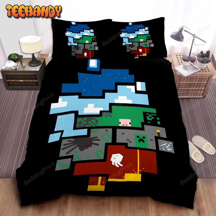 Minecraft Levels Bed Sets For Fan