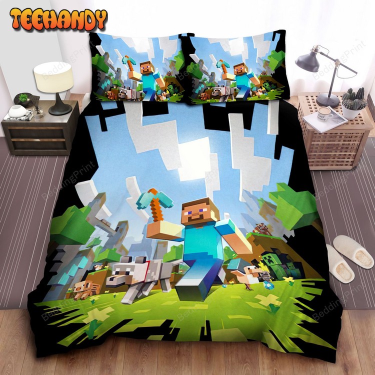 Minecraft The Movie Bed Sets For Fan