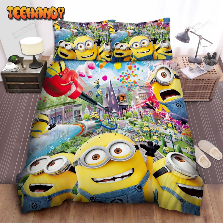 Minion In Despicable Me, Minions Park Bed Sets For Fan