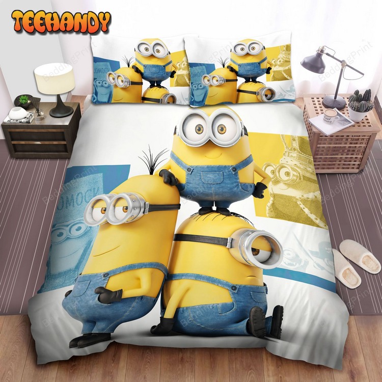 Minion In Despicable Me, Standing On The Head Bed Sets For Fan