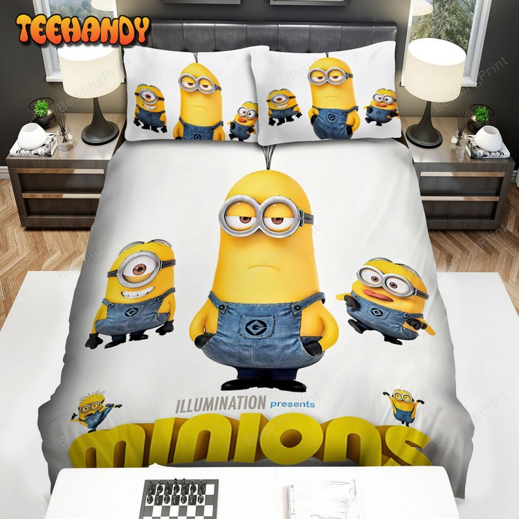 Minions Kevin Poster Bed Sheets Duvet Cover Bed Sets For Fan