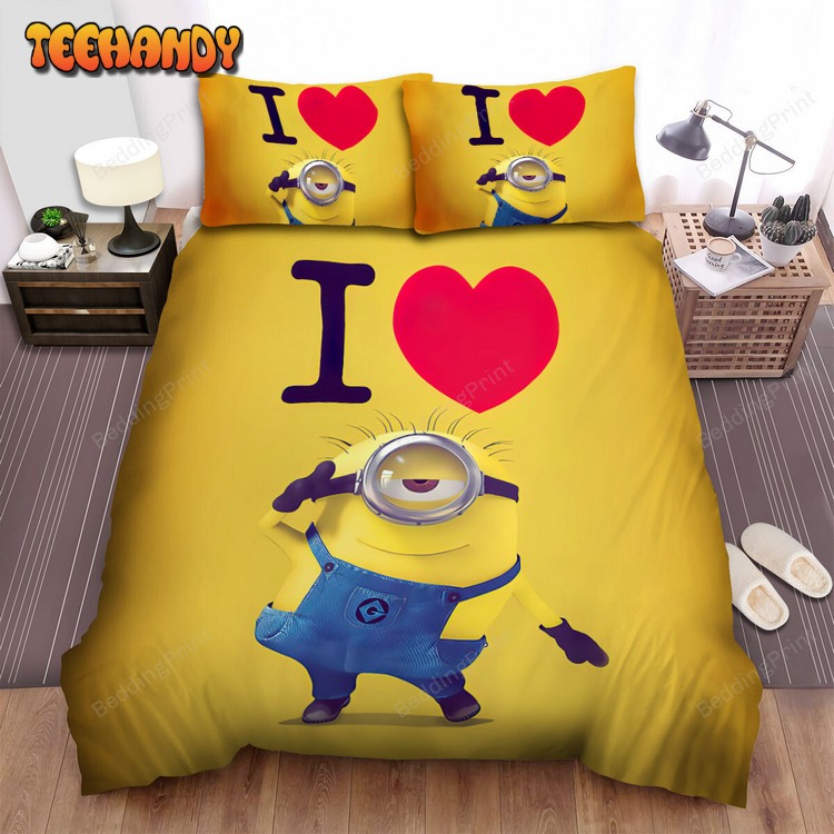 Minions Movie Art 2 Bed Sheets Duvet Cover Bed Sets For Fan