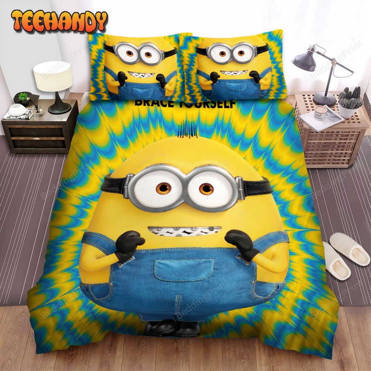 Minions The Rise Of Gru (2022) Brace Yourself Bed Sets For Fan