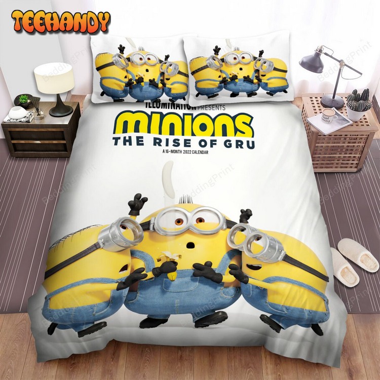 Minions The Rise Of Gru (2022) Illumination Presents Bed Sets For Fan