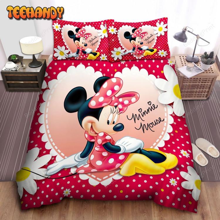 Minnie Mouse In Yellow High Heels Bed Sets For Fan