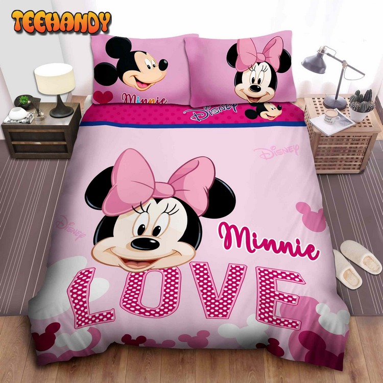 Minnie Mouse Love Bed Sets For Fan