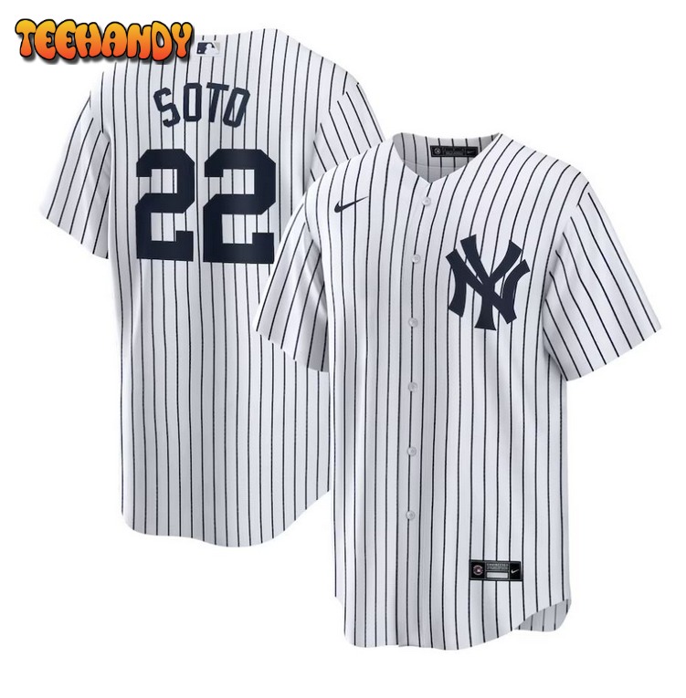 New York Yankees Juan Soto White Home Replica Player Jersey