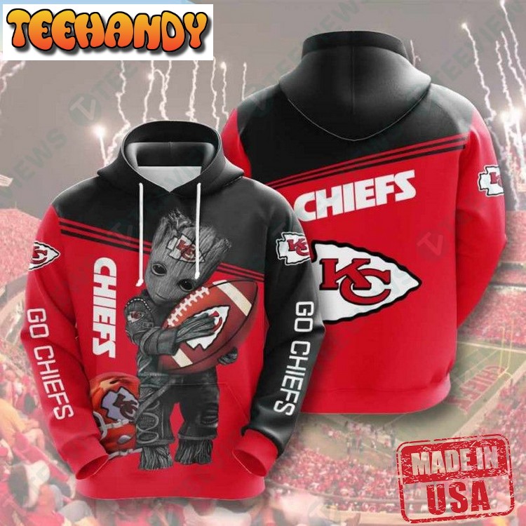 NFL Kansas City Chiefs Sport Coat With Hoodie 3D
