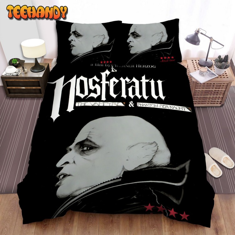 Nosferatu The Vampyre Movie Dark Poster Bed Sets For Fan