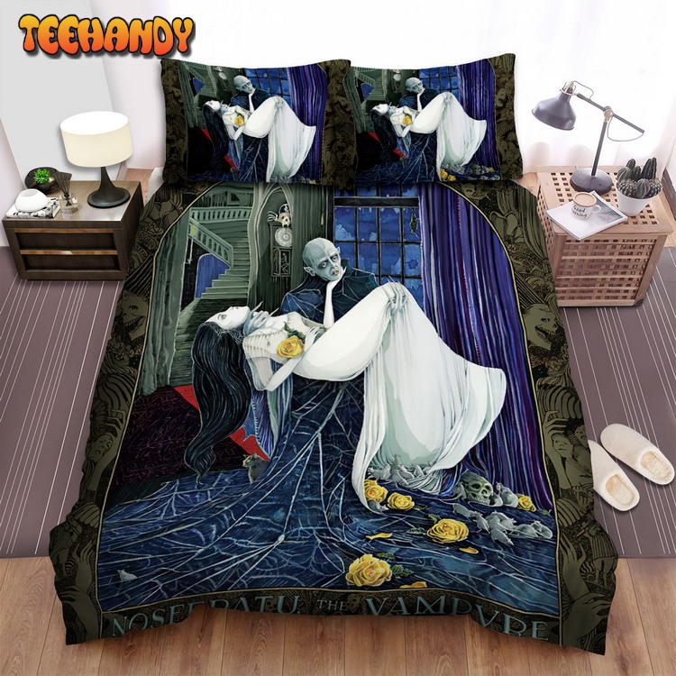 Nosferatu The Vampyre Painting Photo Movie Bed Sets For Fan