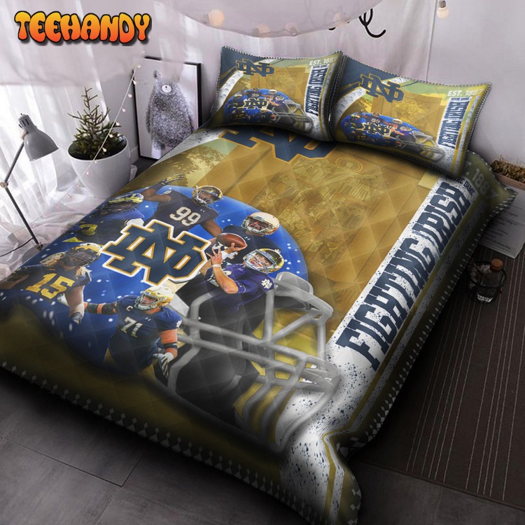 Notre Dame Fighting Irish v2 Bed Sets For Fan