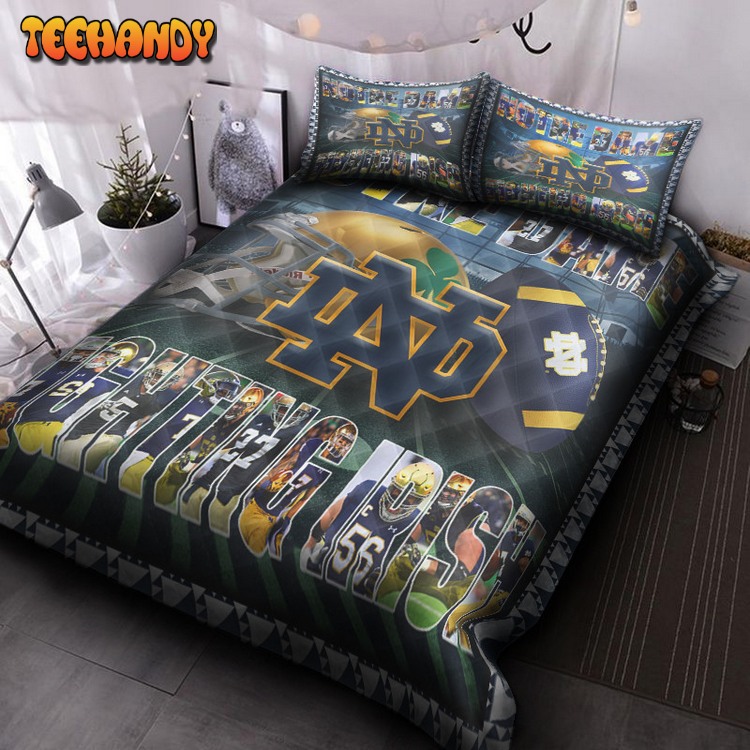 Notre Dame Fighting Irish V7 Bed Sets For Fan