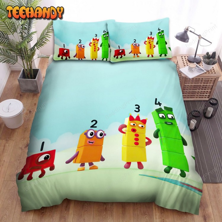 Numberblocks 5 Being Around By Friends Bed Sets For Fan