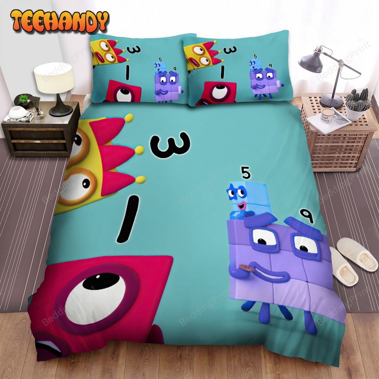 Numberblocks Main Characters Bed Sets For Fan