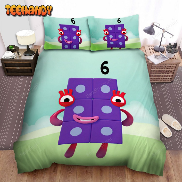 Numberblocks Six Bed Sets For Fan