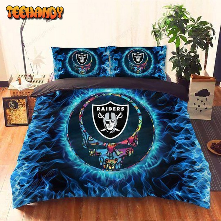 Oakland Raiders v6 Bed Sets For Fan