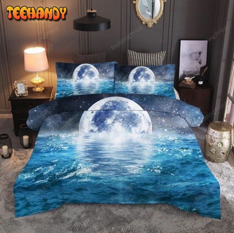 Ocean Galaxy Bed Sheets Duvet Cover Bed Sets For Fan