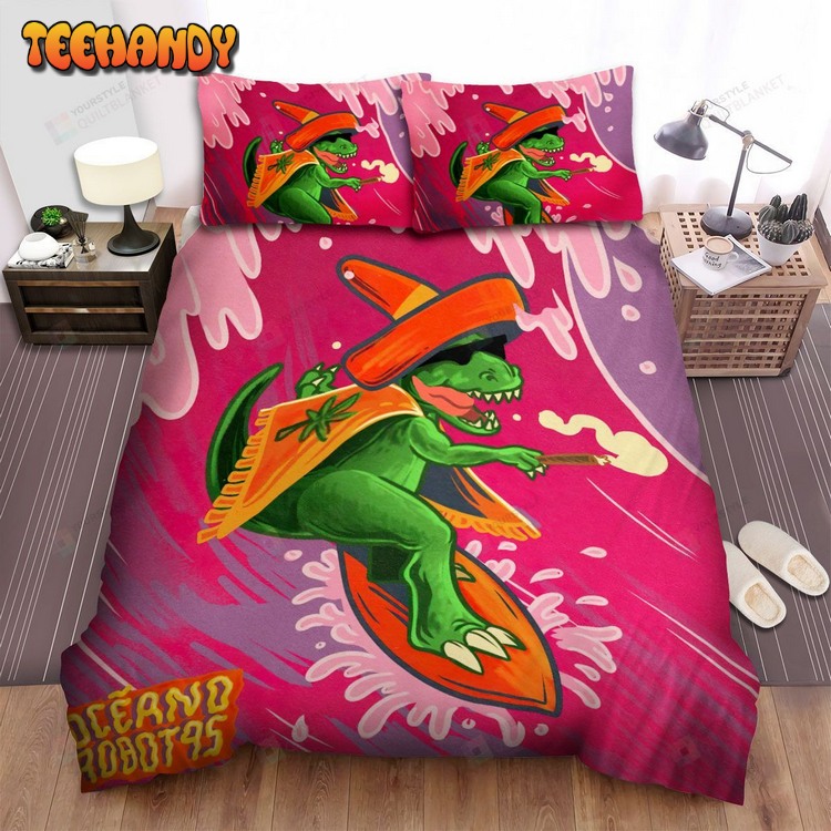 Oceano Band Dinosaur Bed Sets For Fan