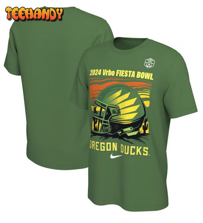 Oregon Ducks 2024 Fiesta Bowl Illustrated T-Shirt