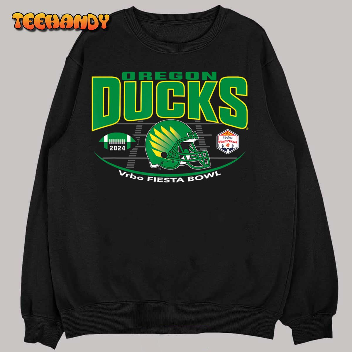 Oregon Ducks Fiesta Bowl 2024 Football Officially Licensed T-Shirt