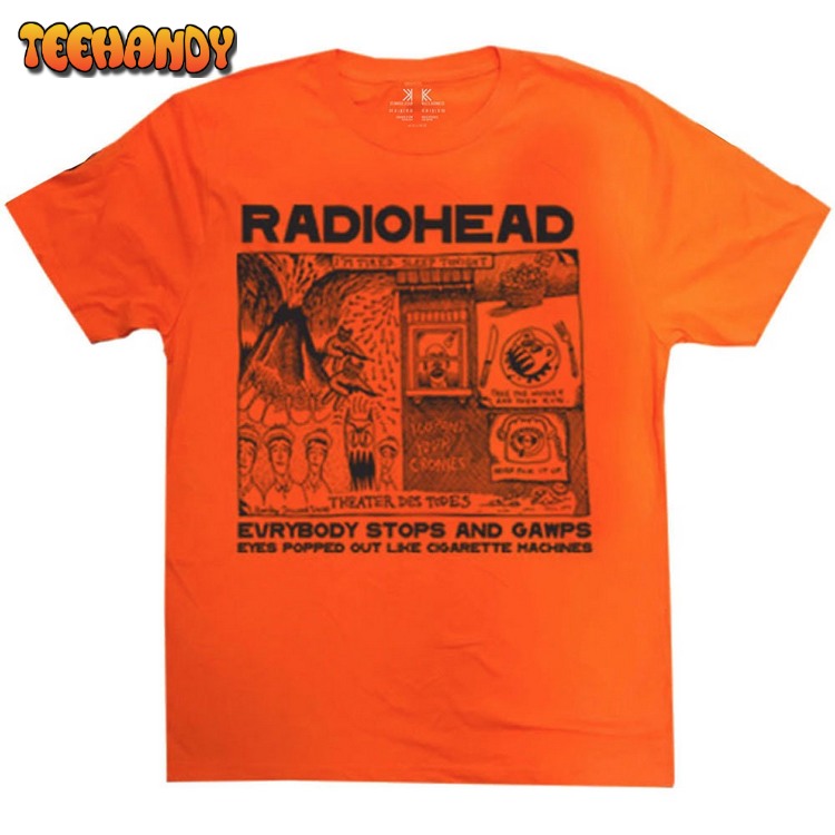 Radiohead Gawps New T-Shirt