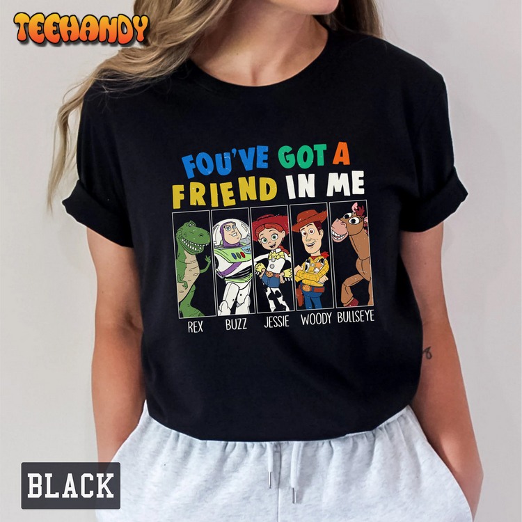 Retro Disney Toy Story Shirt, Toy Story You’ve Got A Friend In Me Shirt