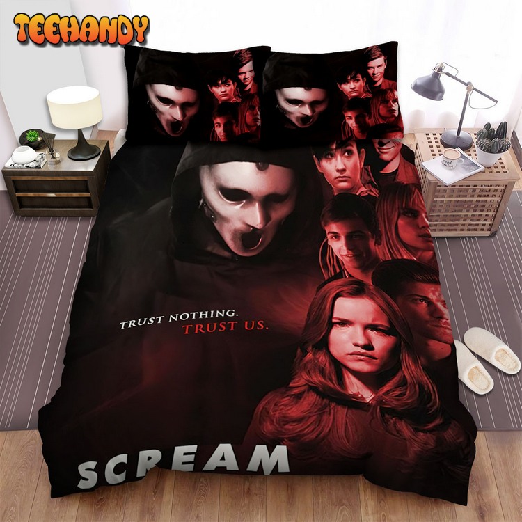 Scream The Tv Series (2015-2019) Trust Nothing Trust Us Bed Sets For Fan