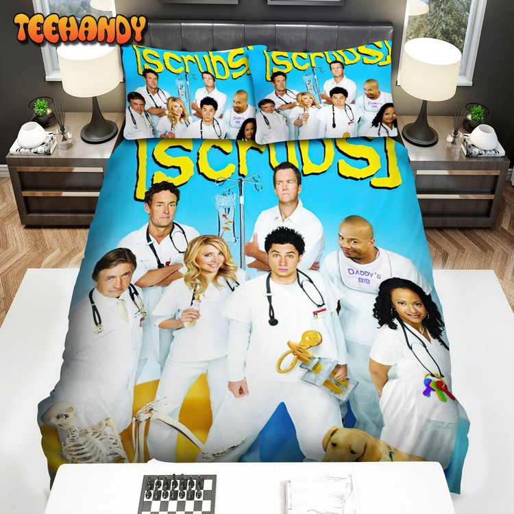 Scrubs Movie Poster 6 Bed Sets For Fan