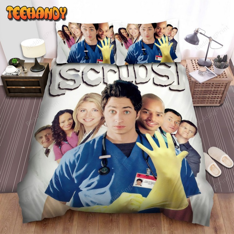 Scrubs Zach Braff ” D.J” Poster Bed Sets For Fan