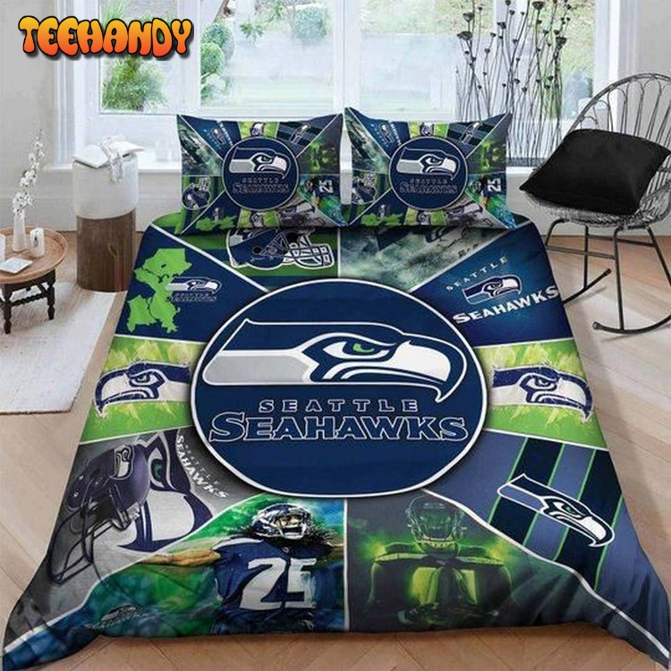 Seattle Seahawks v3 Bed Sets For Fan